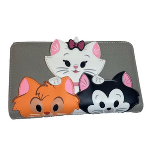 Aristocats Three Kittens Wallet Marie and Siblings Loungefly RETIRED 2021 NWT